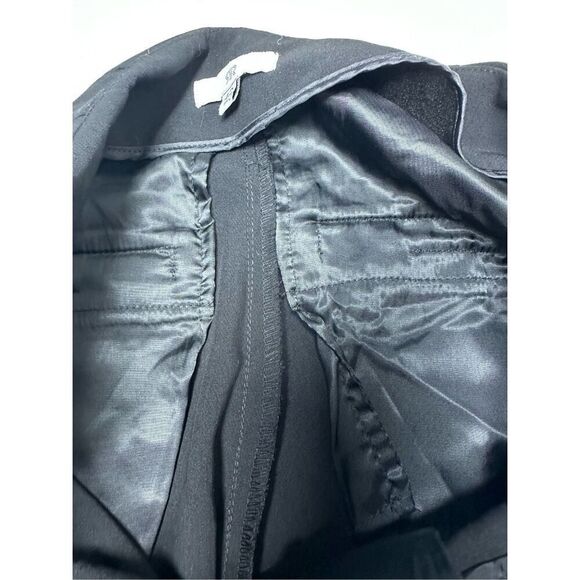 La Redoute Wonen’s Wide Legs Dress Pants Gold Button Trim Sz 12 Black See Notes - Picture 12 of 16